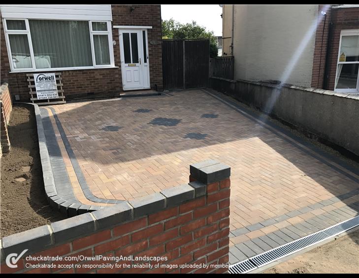 Block Paved Driveways Ipswich